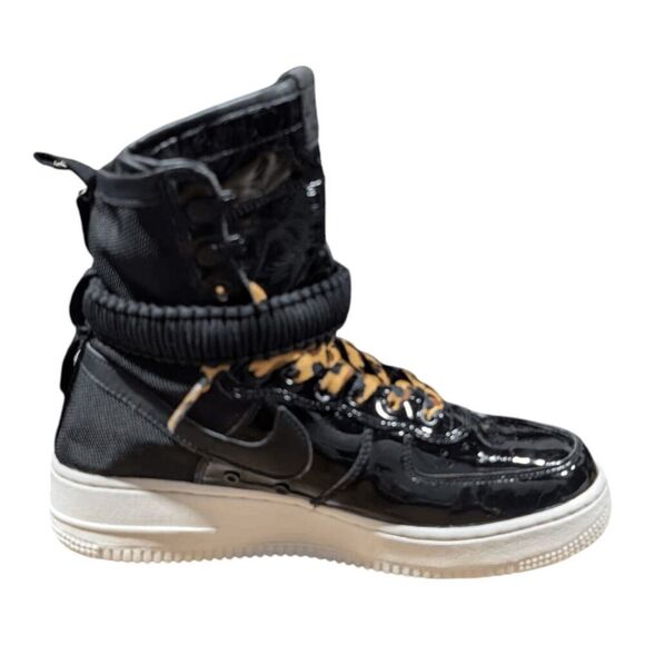 NIKE SF Air Force 1 High "Ruby Rose Force Is Female Port Wine" Sneakers Size 8.5 - Picture 6 of 11